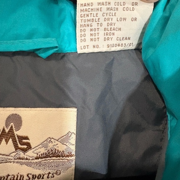 Vintage EMS Eastern Mountain Sports Windbreaker Pullover Jacket | Size Large - Picture 8 of 8